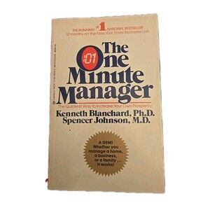 The One Minute Manager Set Paperback Spencer, Blanchard, Kenneth